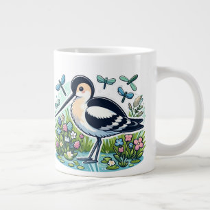 american avocet large coffee mug