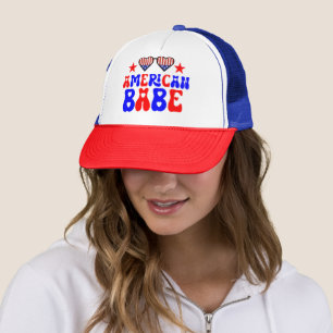 American Babe 4July Trucker Hat