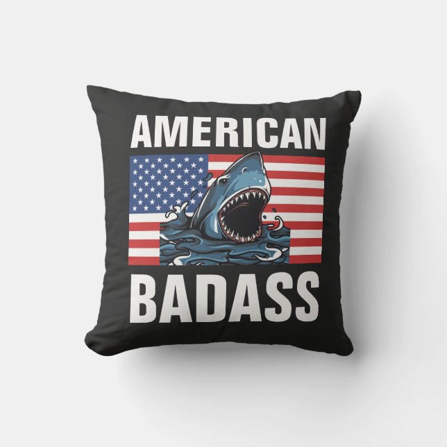 AMERICAN BADASS PATRIOT PILLOWS (Front)