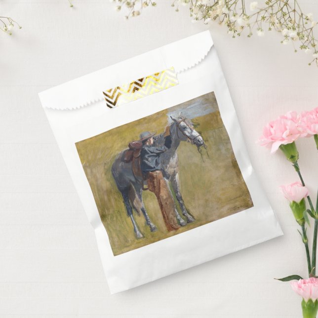 American Badlands: Old West Cowboy with Horse Favour Bag (Sealed)