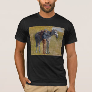 American Badlands: Old West Cowboy with Horse T-Shirt