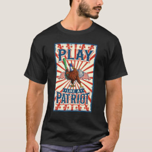 American Bald Eagle 4th Of July Women Men American T-Shirt