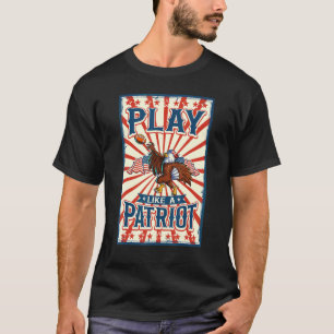 American Bald Eagle 4th Of July Women Men American T-Shirt