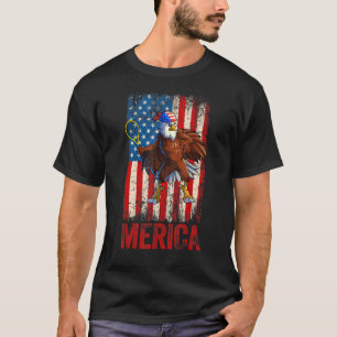 American Bald Eagle 4th Of July Women Men American T-Shirt