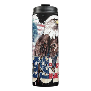 American Bald Eagle America's 250th Birthday Thermal Tumbler