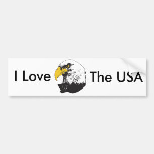 American Bald Eagle Bumper Sticker