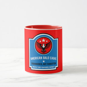 American Bald Eagle Conservation Protection Mug