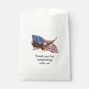 American Bald Eagle Favour Bag