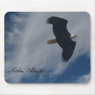 American Bald Eagle in Sitka, Alaska Mouse Pad