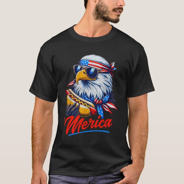 American bald eagle T-Shirt (Front)