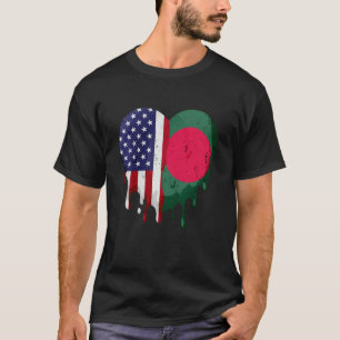 American Bangladeshi Heritage Month Bangladesh Fla T-Shirt