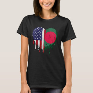American Bangladeshi Heritage Month Bangladesh Fla T-Shirt