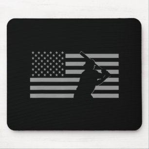 American Baseball Baseball  Mouse Pad