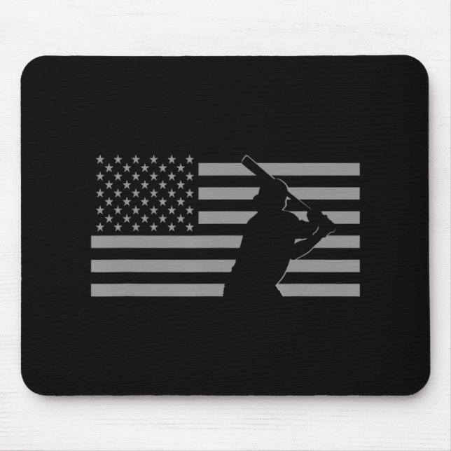 American Baseball Baseball  Mouse Pad (Front)
