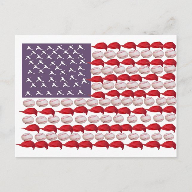 American Baseball Postcard (Front)