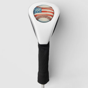 American Baseball US Flag 250th Anniversary Golf Head Cover