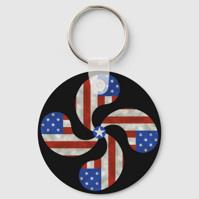 American Basque Keychain (Front)