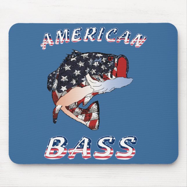 American Bass Mousepad (Front)