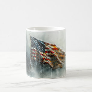American Battle Flag Coffee Mug