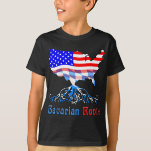 American Bavarian Roots Germany T-Shirt