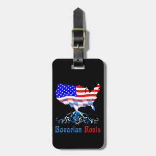 American Bavarian Roots Luggage Tag Template