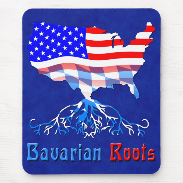 American Bavarian Roots Mousemat (Front)