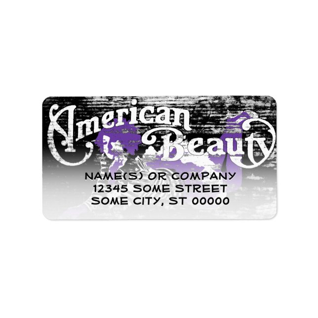 american beauty label (Front)
