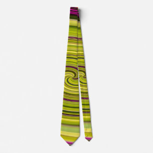 American Beautyberry Abstract Neck Tie