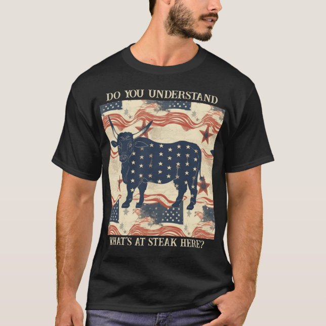 American Beef Protest T-shirt (Front)