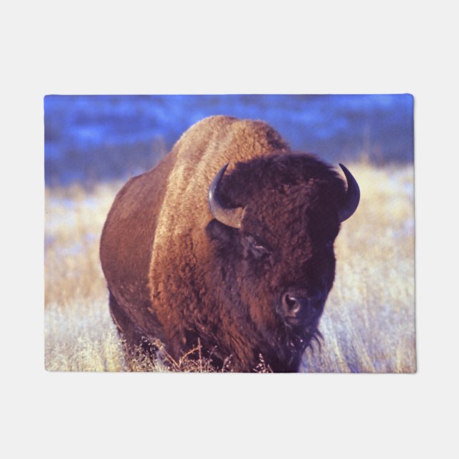 American Bison - Buffalo Doormat (Front)