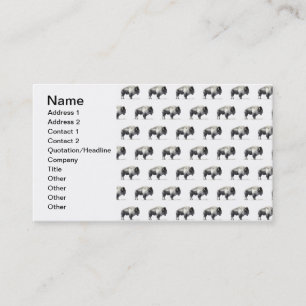 American Bison Business Card