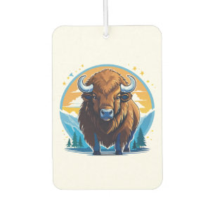 american bison car air freshener