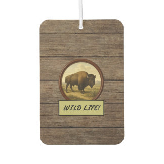 American Bison Dark Wood Auto/Truck Air Freshener