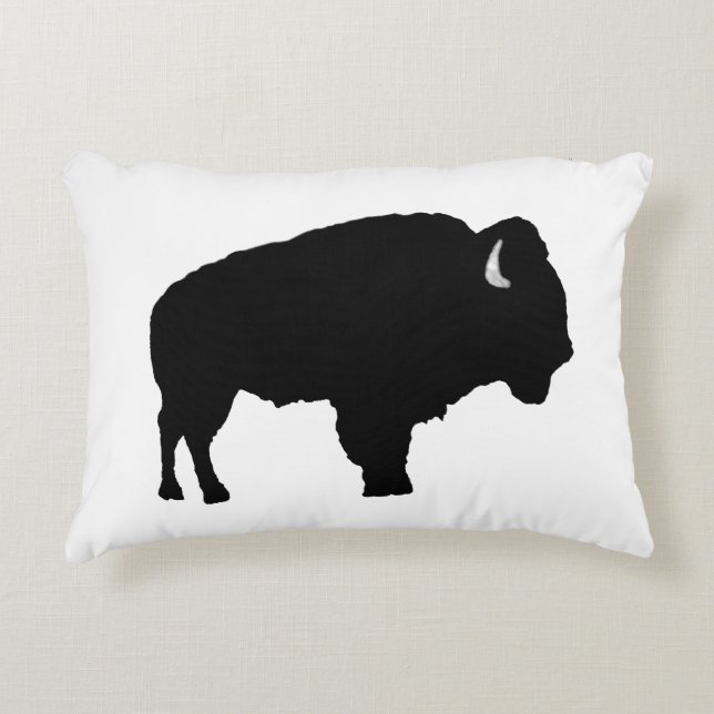 American Bison Decorative Cushion (Front)
