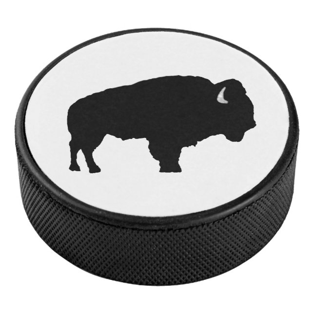 American Bison Hockey Puck (3/4)