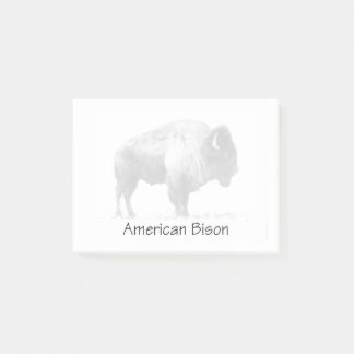 American Bison Post-it Notes