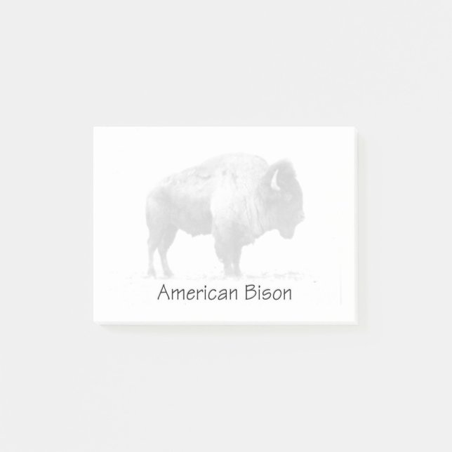 American Bison Post-it Notes (Front)