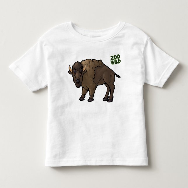 American Bison Toddler T-Shirt (Front)