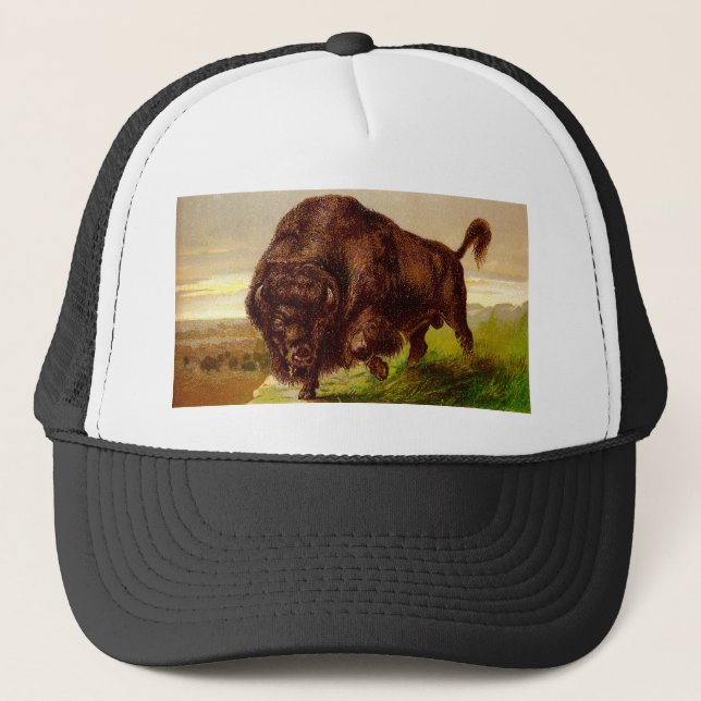 American Bison Trucker Hat (Front)