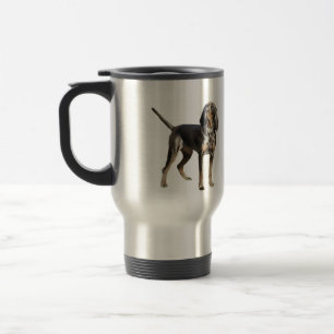 American Black and Tan Coon Hound Travel Mug