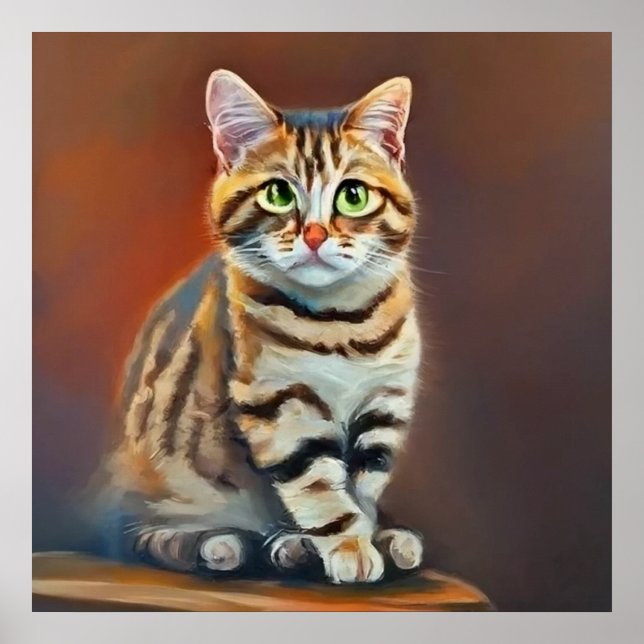 American Bobtail Cat  Poster (Front)