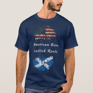American born Scottish roots ancestry T-Shirt