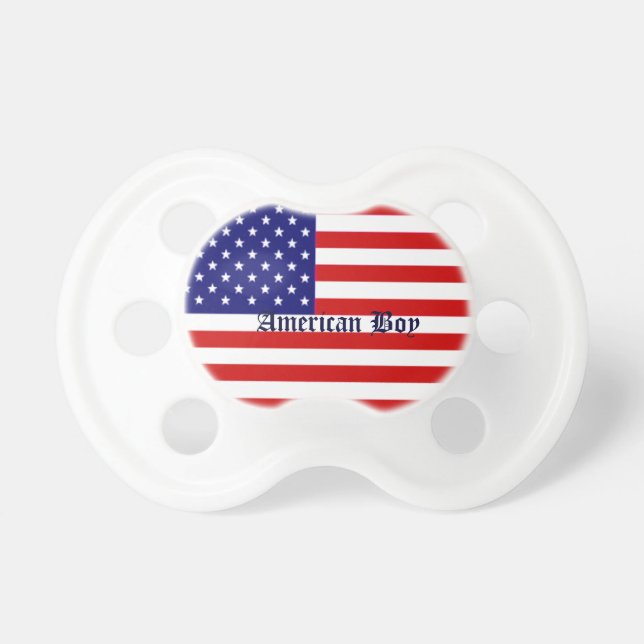 American Boy Pacifier (Front)