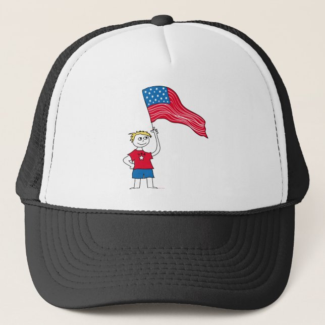 American Boy Trucker Hat (Front)