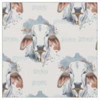 American Brahman With Text