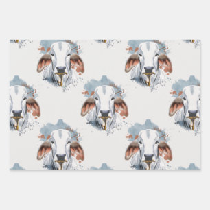 American Brahman  Wrapping Paper Sheet