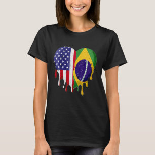 American Brazilian Hispanic Heritage Month Brazil T-Shirt