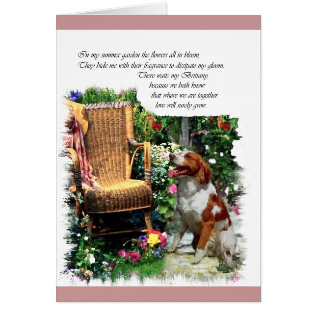American Brittany Spaniel Art Gifts (Front)