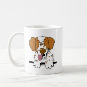 American Brittany Spaniel Cartoon Dog Mug
