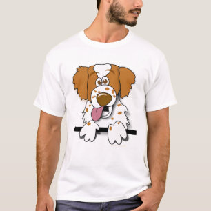 American Brittany Spaniel Cartoon Dog Shirt
